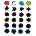 CTHTBZ 24PCS Non-Slip Silicone Analog Joystick Thumb Stick Grip Caps for PS2, PS3, PS4, PS5, Xbox One, Xbox Series X/S, Xbox 360, Switch Pro