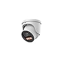 EmpireTech Smart Dual Light 8MP 1/1.8" CMOS Vari-Focal Wired Turret IP POE Camera,Built-in IR and Warm Light,Support Two-Way Talk,IVS,Face