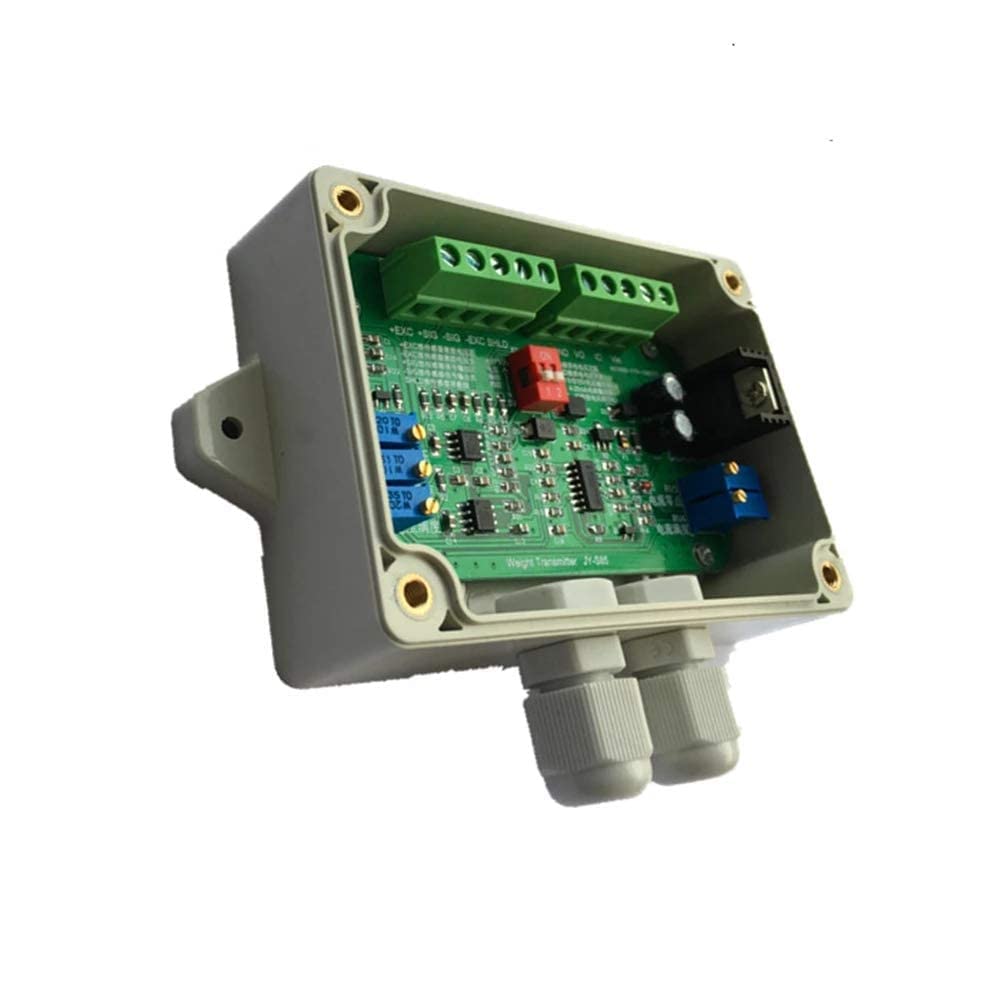 JY-S85 Weighing Scale Load Cell Amplifier Current Converter Weight Transmitter 24Vdc Supply 0-5V 0-10V 4-20mA Output Upgraded JY-S85