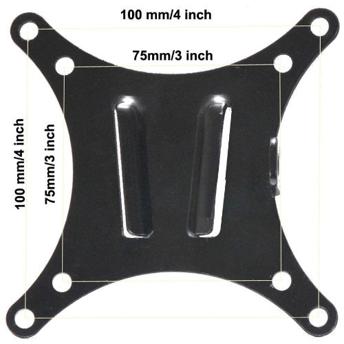 VideoSecu LCD Monitor Flat Screen TV Swing Arm Wall Mount for Most 19" to 32" TV Disaply,Some up to 42" with VESA 100X100mm, 75X75mm BN8