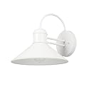 Globe Electric 44388 Novogratz x Globe Maxwell 11" Outdoor Wall Sconce, Matte White