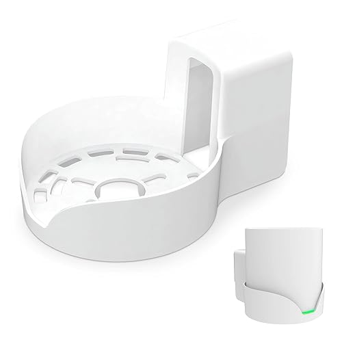Bangcheer-Wall Mount for TP-Link, Deco X10 X20 X60 X50 X55 WiFi 6 Wall Mount Bracket with Cable Organizer Home Mesh WiFi System, Sturdy Bracket Holder