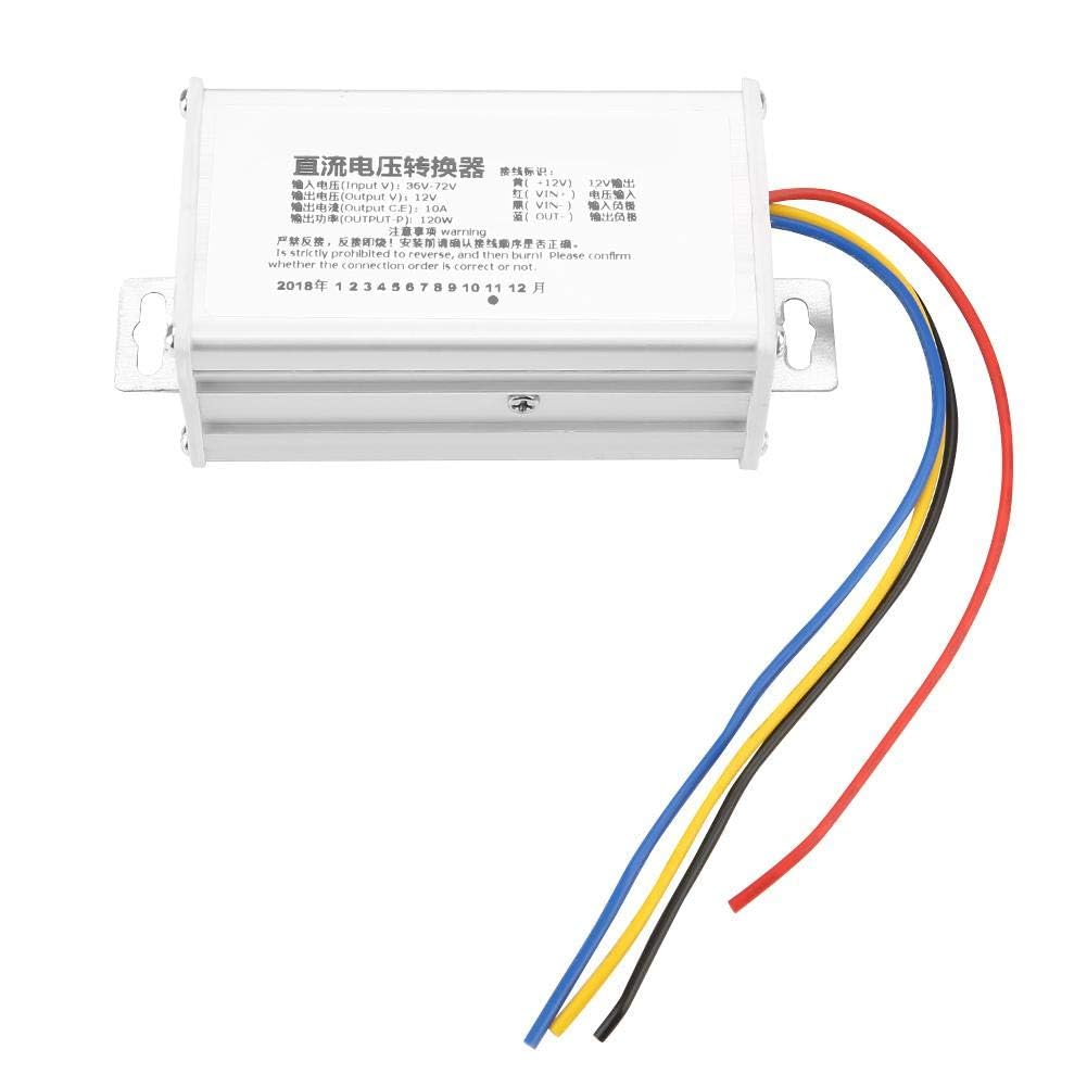 DC Converter, Step-Down Power Supply Module 36V-72V to 12V 10A 120W for 12V Electronic Devices