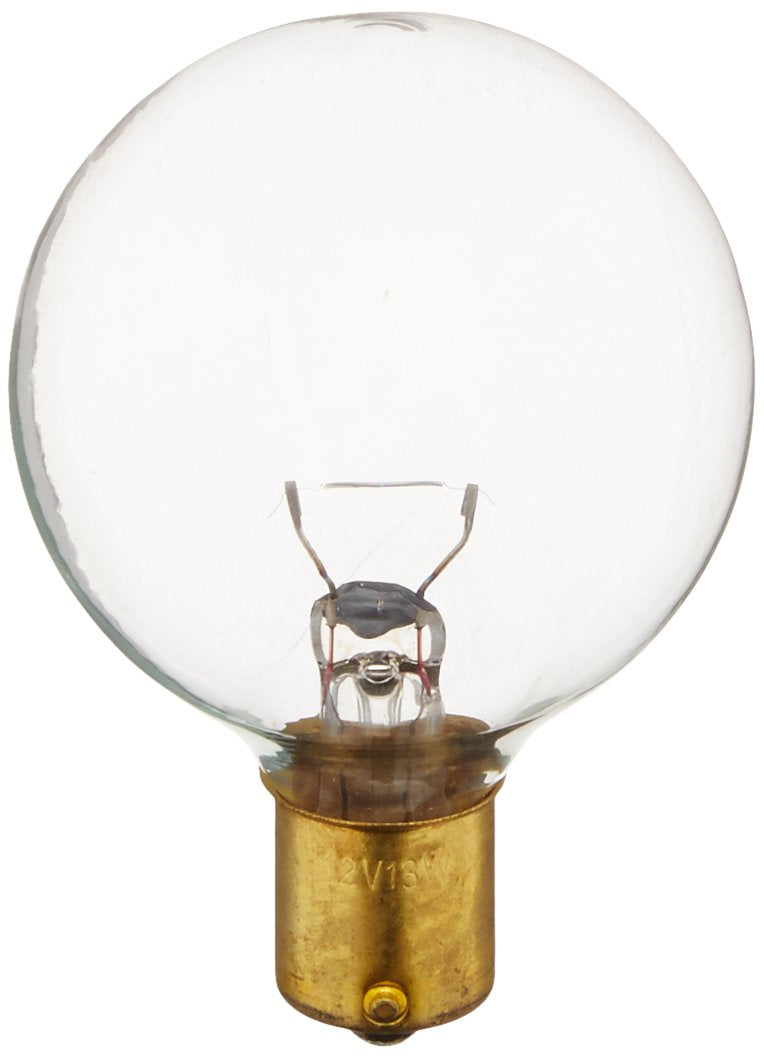 Eiko 20-99 12V 13W G16-1/2 SC Bayonet Brass Base Clear Halogen Bulbs