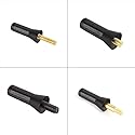 Car Radio Antenna, 3.5cm Carbon Fiber Screw Aluminum Car Antenna Short Decoration Aerial Universal Replacement