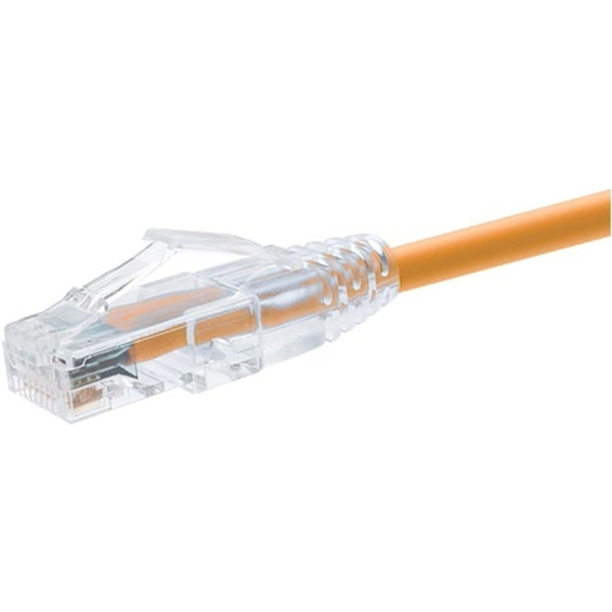 Oncore Clearfit CAT6 Patch Cable, Orange, Snagless, 30FT