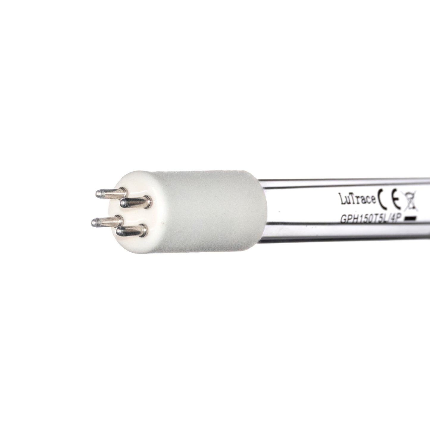Lutrace GPH150T5L/4P GPH150T5L/4 Premium Long Life UV Lamp Bulb 4-pin Base 6"