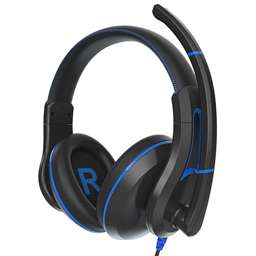 ThinkWrite Technologies TWT Audio Duro, TW220 (2nd Gen) | Premium Over-Ear Wired Headset with Noise Reducing Microphone (USB-A Connection)