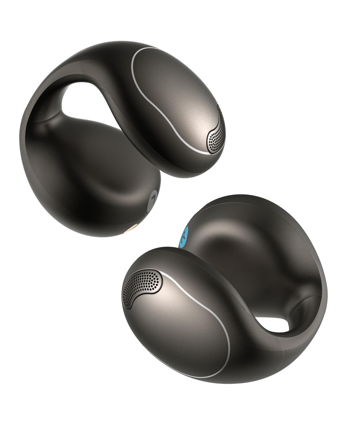 Soundcore C40i by Anker, Open-Ear Earbuds, Clip-On Headphones, Flexible Joint Design, Button Controls, Lightweight Comfort, Stable Fit with Attachable