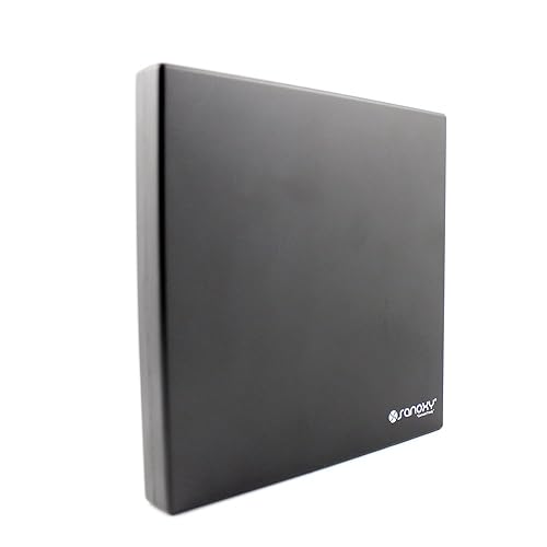 SANOXY Portable USB 2.0 Slim External DVD ROM CD-RW Combo Drive Writer with Read and Write Function (Black)