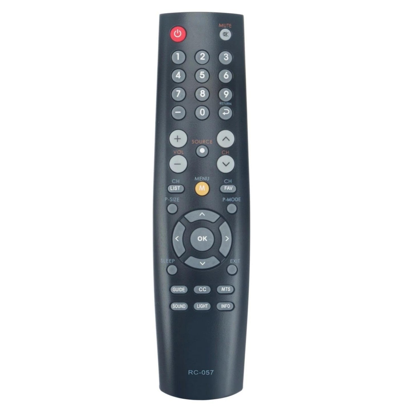 RC-057 TV Remote Control for Coby TV in Living Rooms or Rooms, No Programming or paring Needed, Replacement Remote Compatible Models EDTV1935