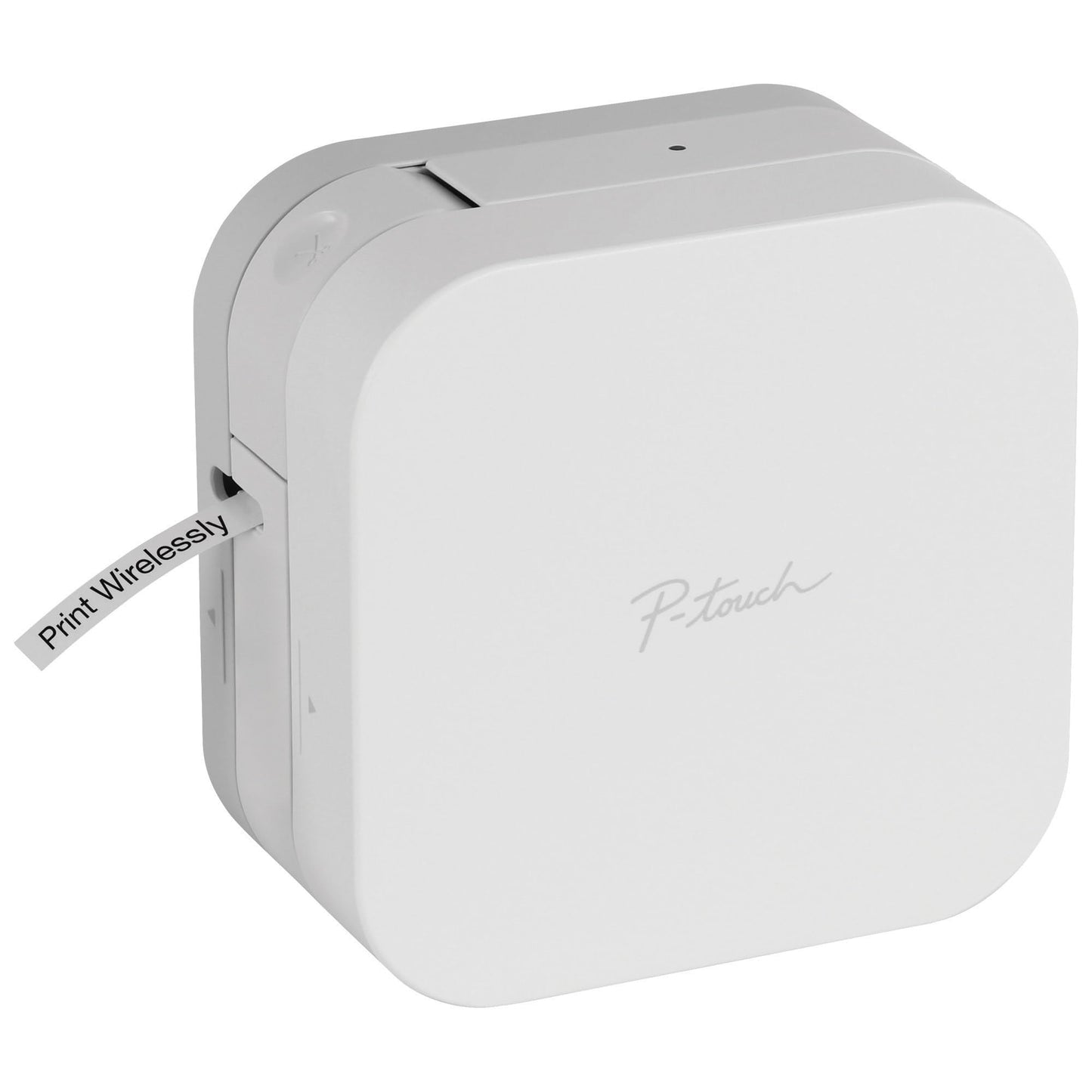 Brother P-Touch Cube Color Smartphone Label Maker, Bluetooth Wireless Technology, Multiple Templates Available for Apple & Android Compatible - White