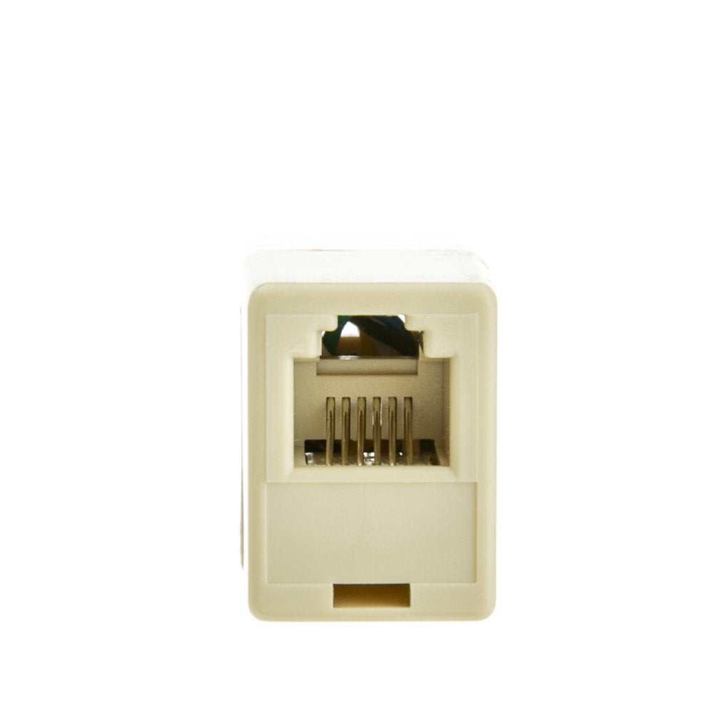 CableWholesale Inline Telephone Coupler (Data), RJ12, 6P / 6C