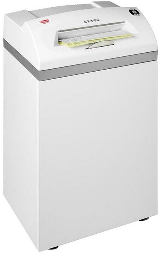 Intimus 227154S1 Model 120CC3 Cross Cut Paper Shredder; Shreds 21-25 Papers per Pass; Accepts Paper Clips, Staples, Credit Cards, Floppy Disks