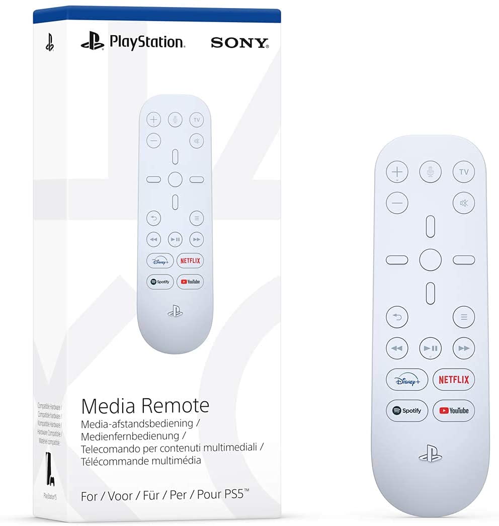 PlayStation Media Remote for PS5 (Renewed)