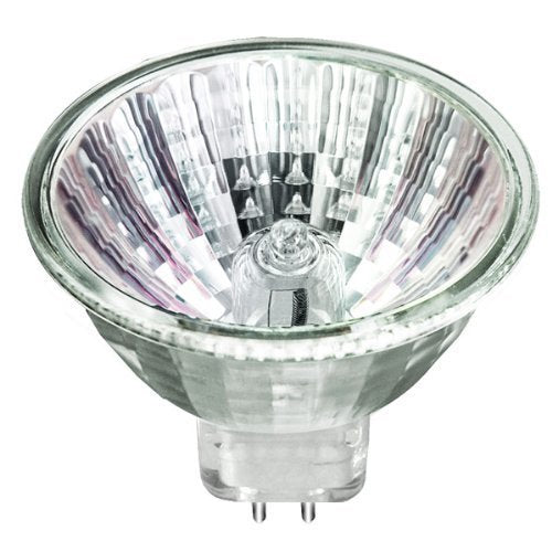 MR16 BAB Type GU5.3 Base - 20 Watt - 36° Flood with Cover - 12 Volt - Halogen Light Bulb - TopStar