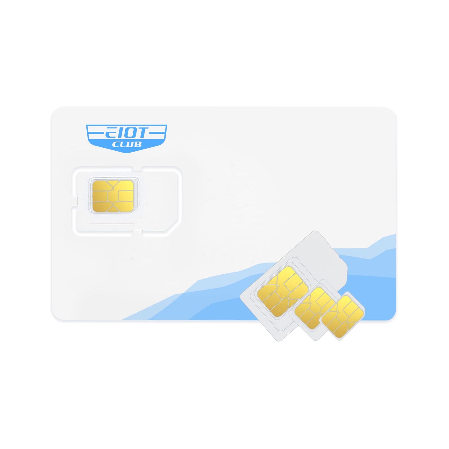 EIOTCLUB SIM Card for Data Only, 5G/4G LTE USA Compatible with Nationwide Networks for Security, Hunting Trail Game Cameras - No Contract