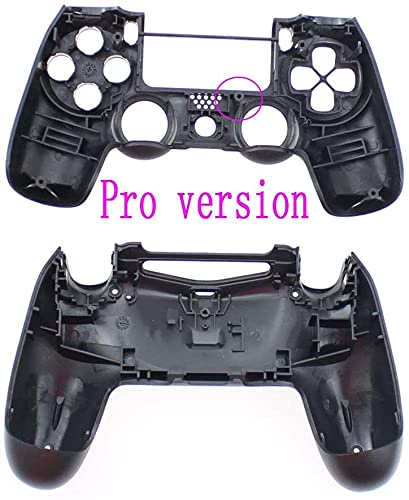 Housing Shell Case Cover Holder with Buttons for PS4 Pro Slim Controller JDS 040 JDM-040 Replacement (White)