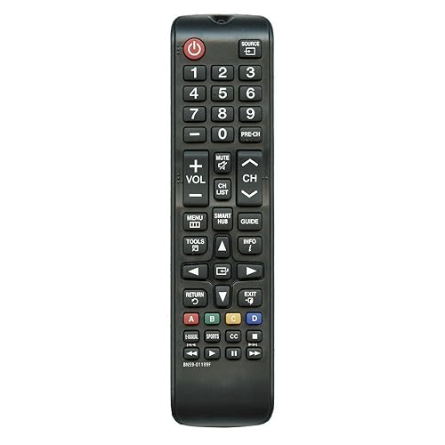 New BN59-01199F Replacement Remote Control for Samsung UN32J4500AF UN32J525DAFXZA UN43JU640DF UN60J6200AF UN60J6200AFXZA UN60J620DAF UN60J620DAFXZA