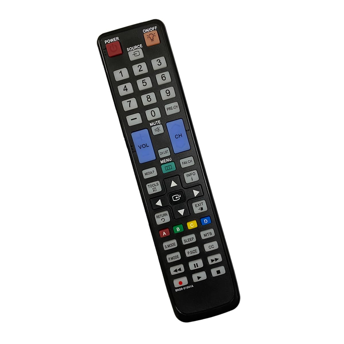 GHUST BN59-01041A Replacement Remote Control for Samsung TV LN40D630 LN40D630M3F LN46C550 LN46C550J1F LN46C600 LN46C600F3F LN46C610 LN46C610N1F