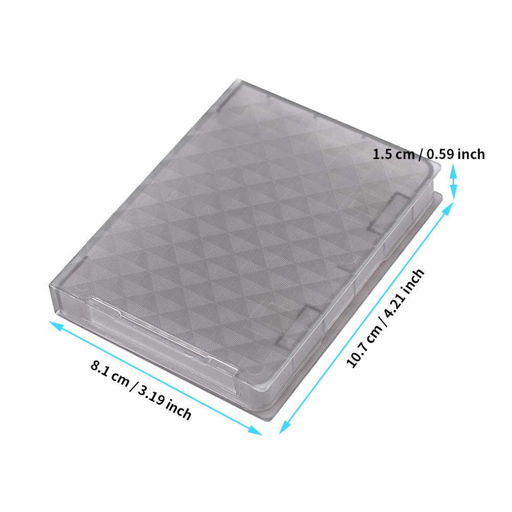 2.5" Hard Case SSD Anti-Static Disk Storage Box Shockproof Non-Slip(Gray)?Not a Hard Drive?