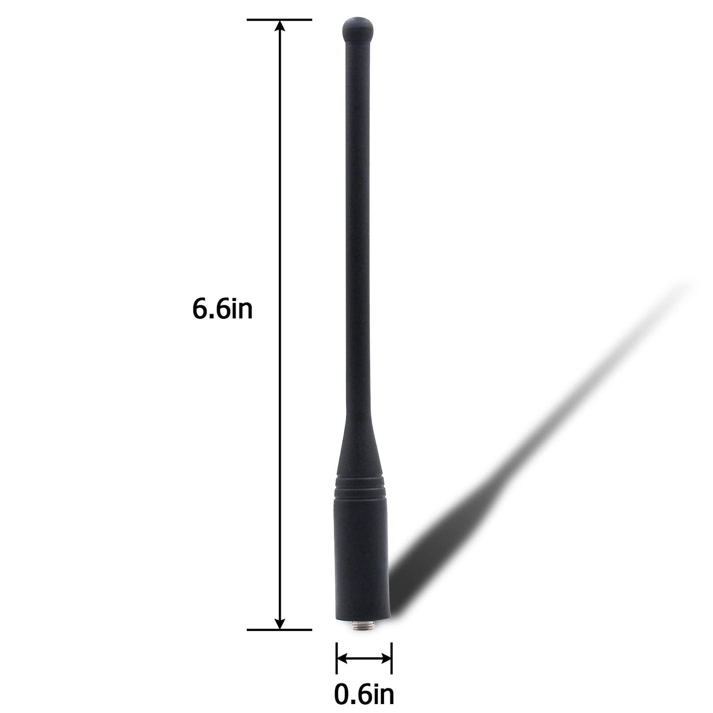 UHF Antenna Compatible for Motorola RDU2020 RDU2080D RDU4100 RDU4160D RDV2020 RDV5100 CP110 Radio RAN4031?2 Pack?