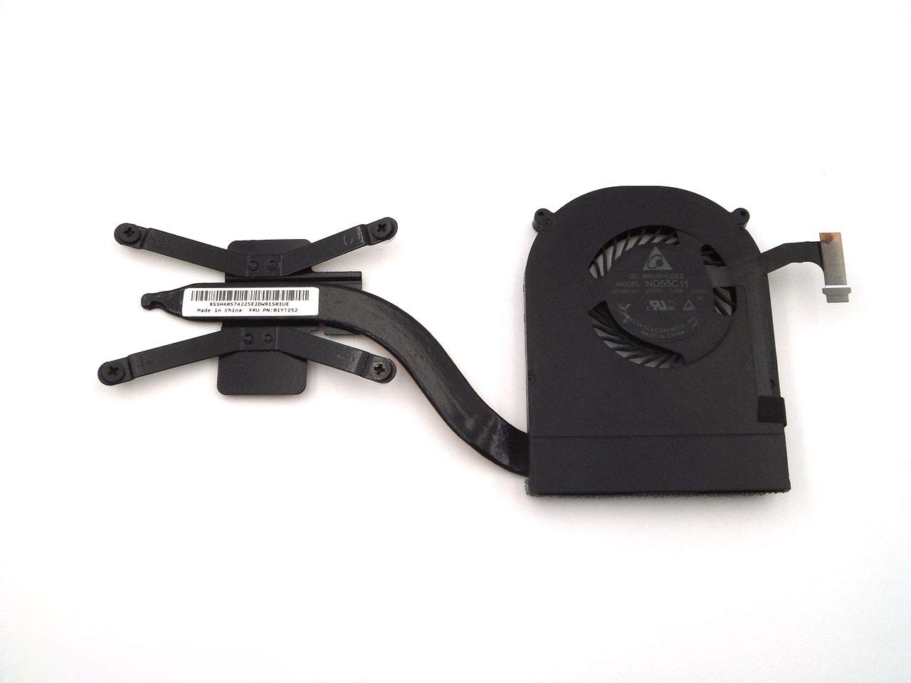 Genuine Parts for Lenovo ThinkPad X1 Yoga 1st Gen CPU Cooling Heatsink Fan 00JT800 01YT252 01AW976