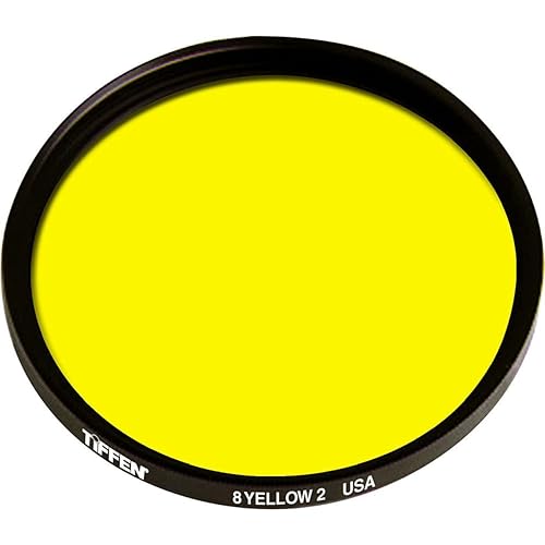 Tiffen 55mm 8 Camera Lens Filter (Yellow)