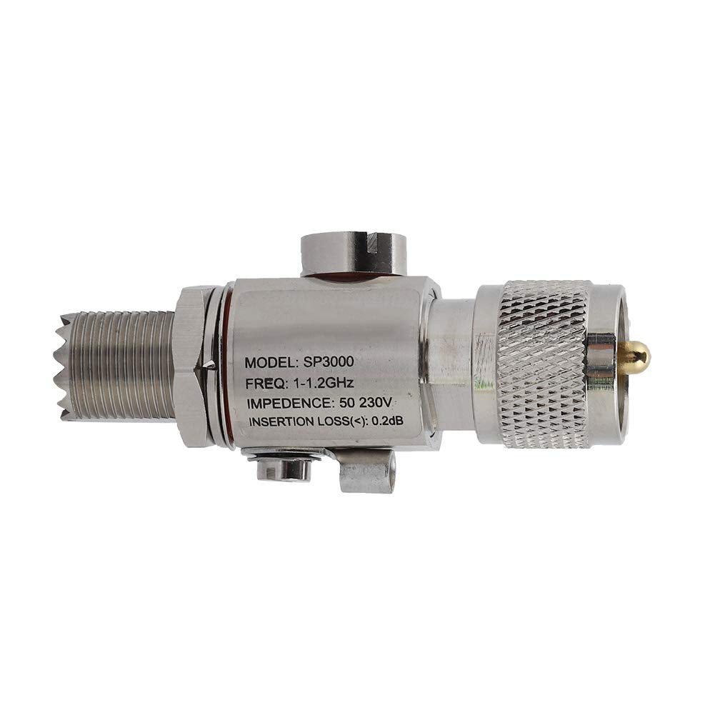 Antenna Arrester UHF-M to UHF-F 1-1.2GHz Arrestor All Band Protector