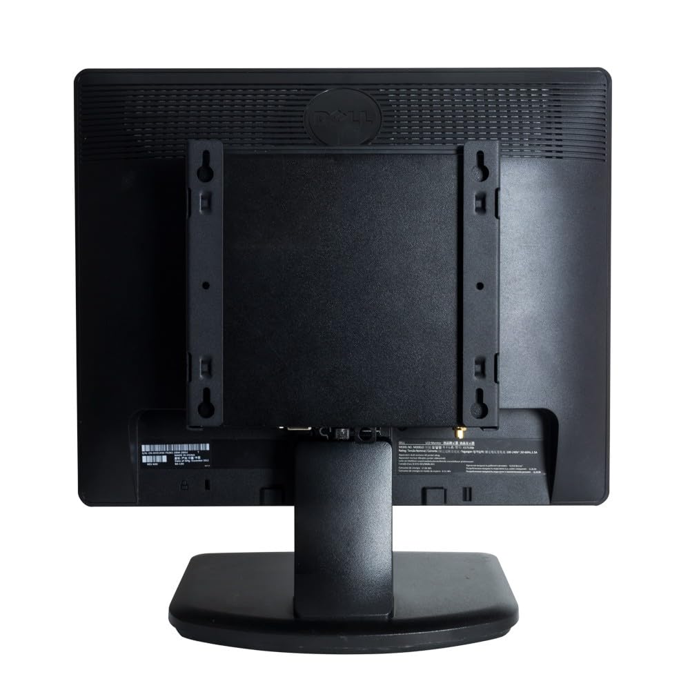 RackSolutions 100-A Wall Mount for Dell OptiPlex Micro PC, Fixed, 75 mm & 100 mm VESA, Includes Mounting Hardware