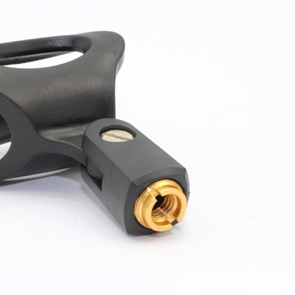 3 Pieces 5/8" Male to 3/8" Female Threaded Nut Screw Adapters Microphone Clip Holder Nut Adapters For Mic Micphone Stand