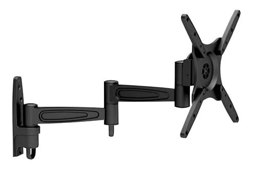 OSD Audio TSM-141A Dual Arm Full Motion Aluminum Wall Mount with Anti-Theft Design for 17 "- 37" TV
