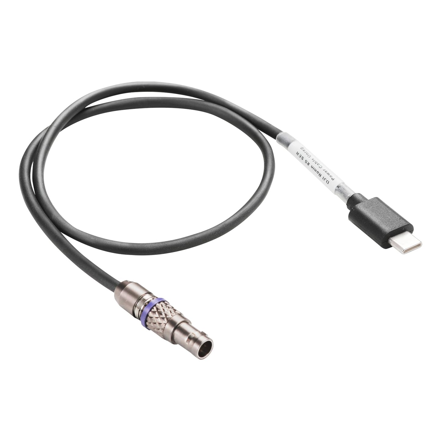USB-C Power Cable for DJI RS4 RS3 Pro RS2 to 2 Pin Straight Angle Power Cable (Unreg.) 50cm|20inches