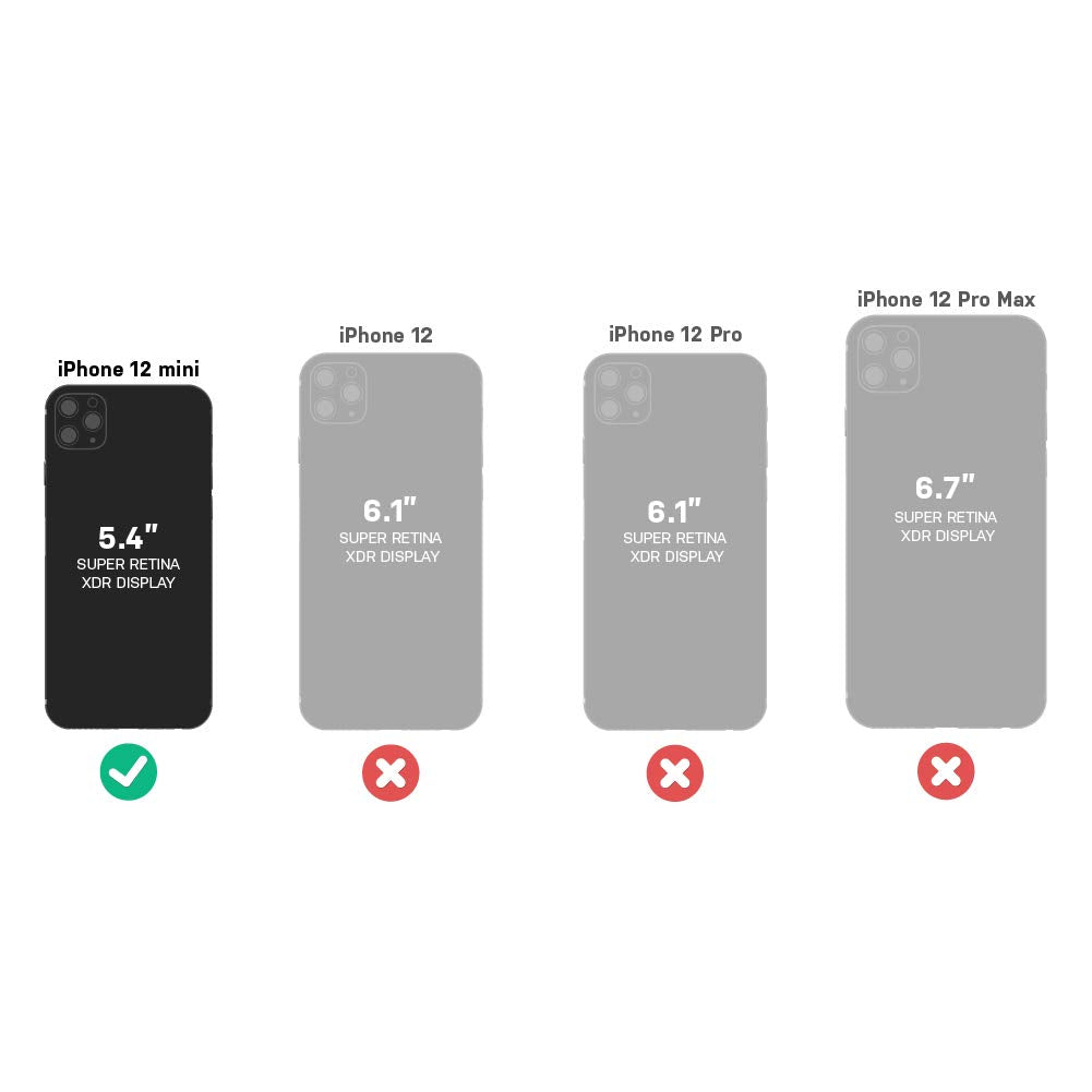 OtterBox Symmetry Series Series Case for iPhone 12 Mini - Black