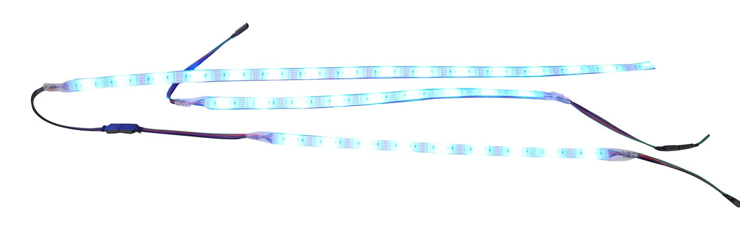 NYC Acoustics USB RGB LED Light Strip to Backlight Your TV/Monitor + Remote