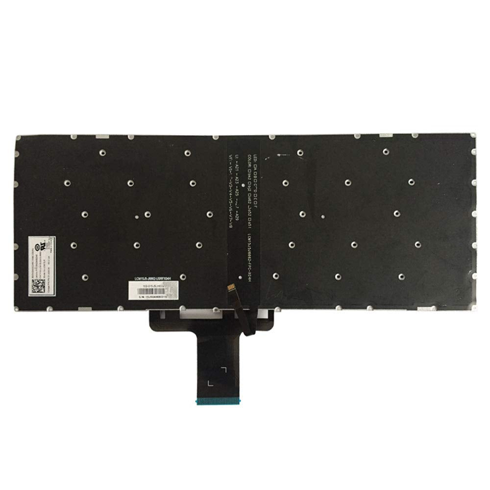 New Laptop Replacement Keyboard Fit Lenovo Yoga 710-14IKB 710-14ISK 710-15IKB 710-15ISK US Layout (with Backlight)