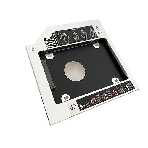 DY-tech 2nd SATA HDD SSD Hard Drive Caddy Frame Tray for MSI GE40 GE62 GP62 GT72 GL62 GT72S 6QE BU20N + GE72 Apache PRO