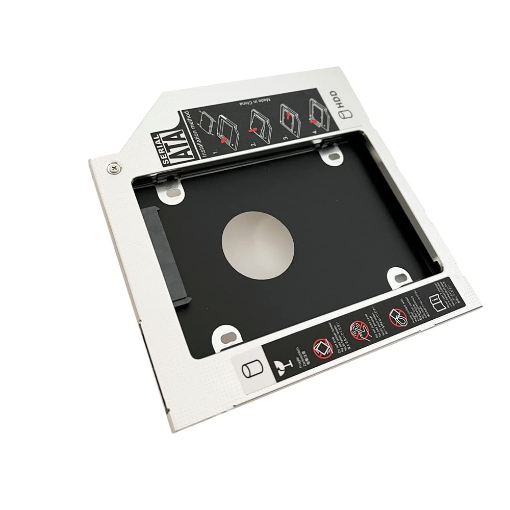 DY-tech 2nd Hard Drive HD SSD Caddy Frame Tray for Acer Aspire E14 E15 E17 ES1-511-C50C ES1-512-P84G E5-411G E5-575G E5-771G