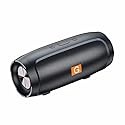 GOTFLYO Bluetooth Speaker, Portable Wireless Speaker for Family/Party/Outdoor/Beach, Electronics, Birthday Gifts, for Friends, Family (Black)