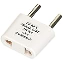 Conair Travel Plug Adapter, Universal Plug Adapters for Worldwide Travel by Travel Smart (Southern Europe, Middle East, Parts of Africa, Asia…