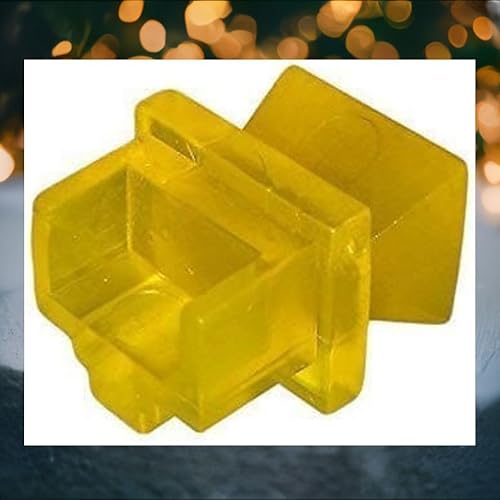 R.J. Enterprises®- RJ45 Jack Dust Cover, Cap, Protector, Yellow (Price per Bag of 100p) DC-0-YE