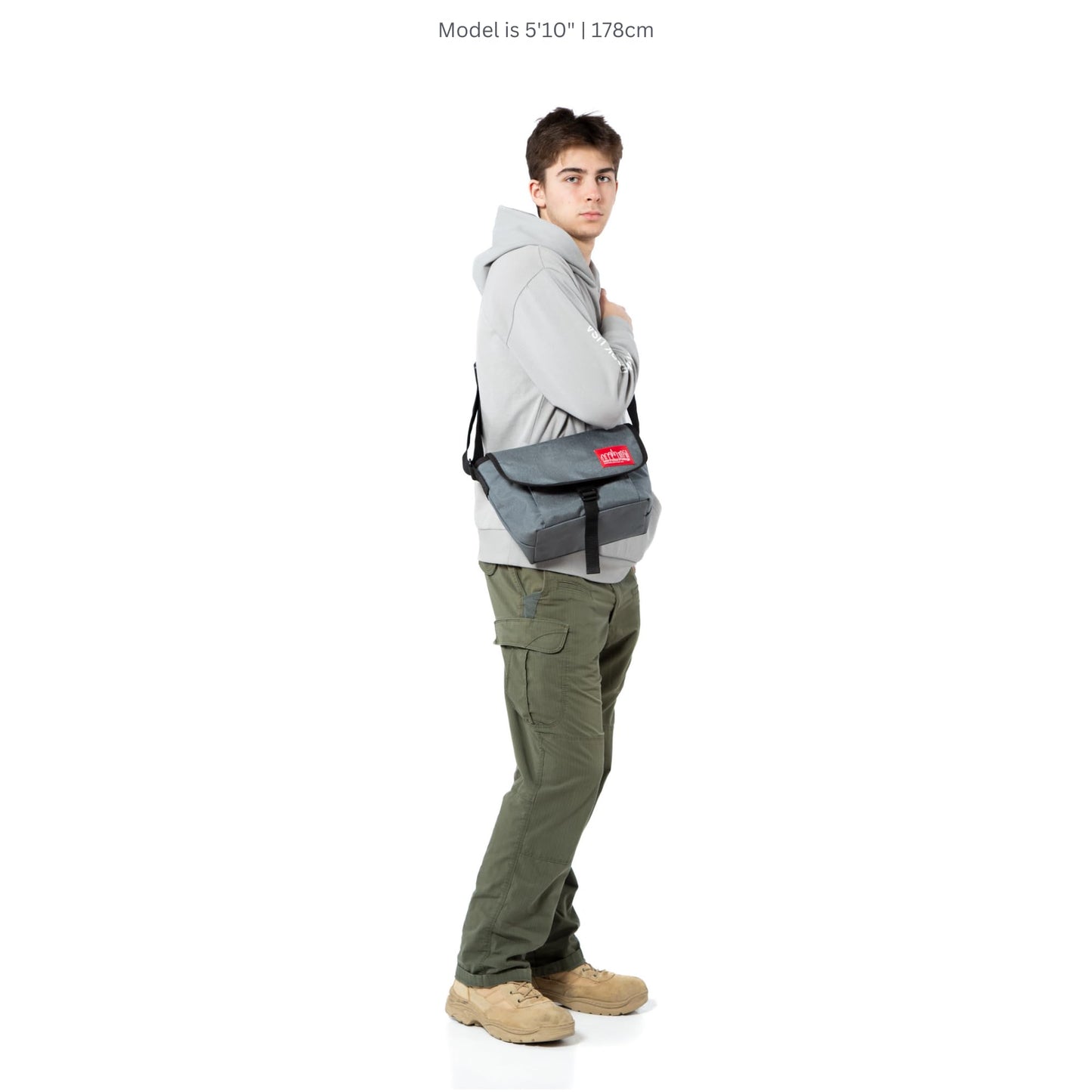 Manhattan Portage Aperture Camera Bag Water-Resistant DSLR & Tech Crossbody with Removable Padded Insert (Red)