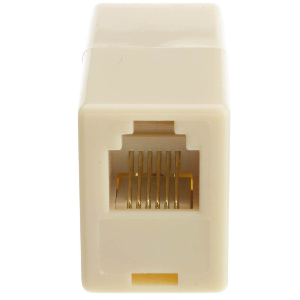CableWholesale Inline Telephone Coupler (Voice), RJ12, 6P/6C