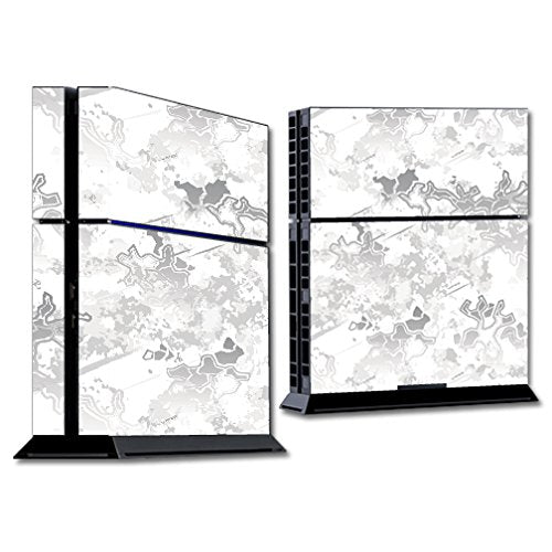 MightySkins Skin Compatible with Sony PS4 Console - Viper Snow | Protective, Durable, and Unique Vinyl Decal wrap Cover | Easy to Apply, Remove,