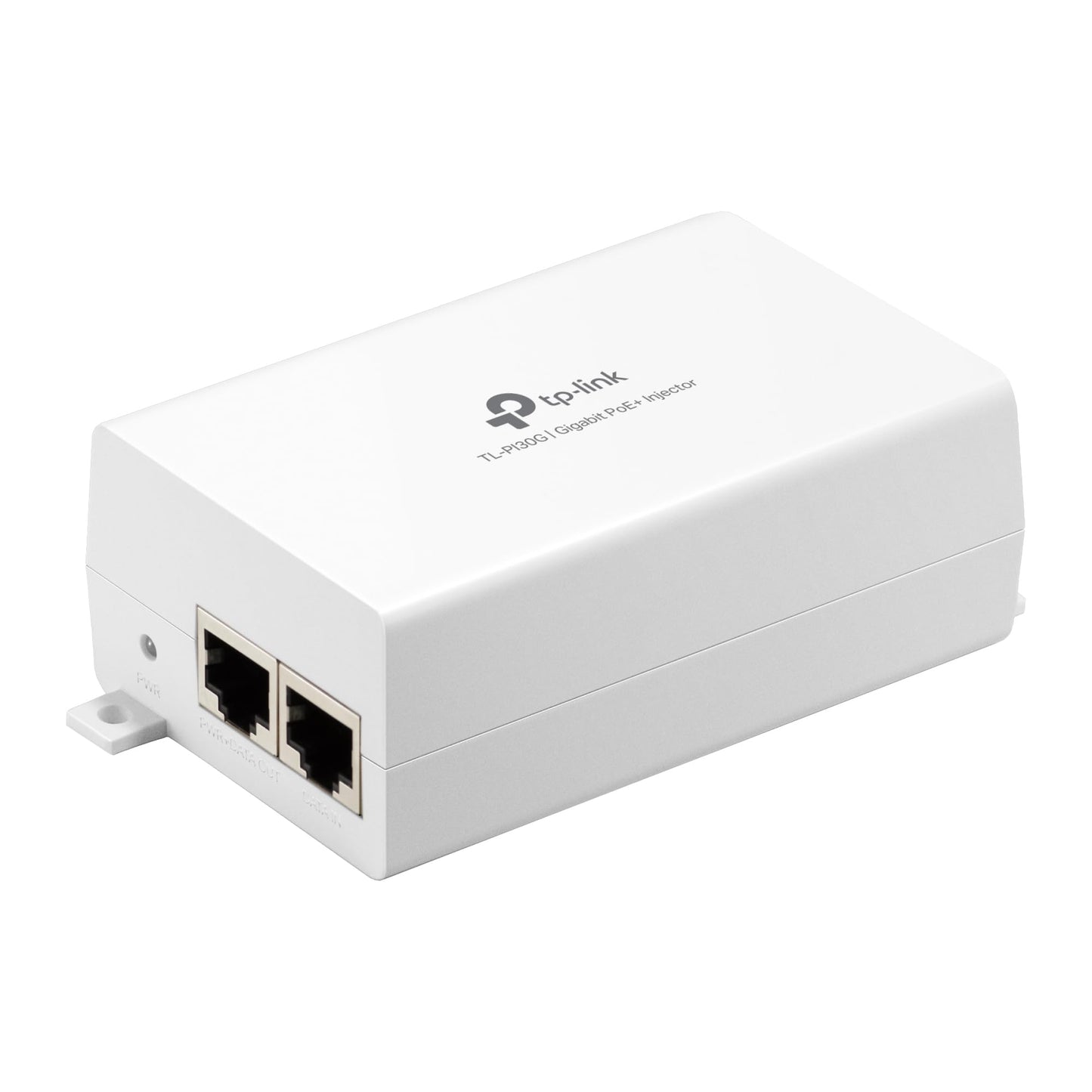 TP-Link TL-PI30G | IEEE 802.3at/af Gigabit PoE+ Injector | Non-PoE to PoE Adapter | Supplies up to 30W | Plug & Play | Desktop/Wall-Mount | Power Over