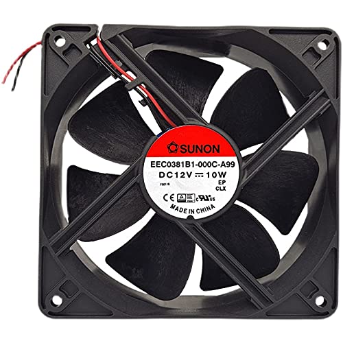 YAOGBAO 12V 1W 12038 Air Volume 138CFM Cooling Fan for SUNON EEC0381B1-000C-A99 Desktop
