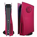 Wedorat Plate for ps5 Faceplate Cosmic Red Cooling Version Upgraded Turbo Vents Replacement Plate for PS5 Disc Edition Hard Shell Skin Plates Case ABS