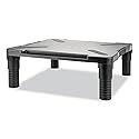 Innovera IVR55010 13.13 in. x 13.5 in. x 4 in. Single Level Monitor Riser - Black