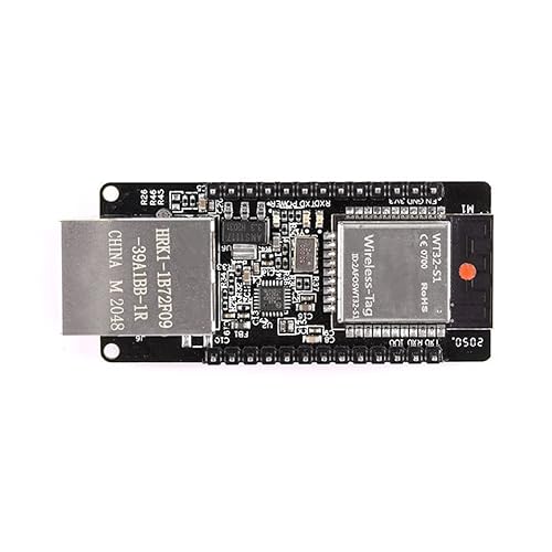 Taidacent WT32-ETH01 Embedded Serial Port to Ethernet Converter Serial to WiFi&Bluetooth MCU Module ESP32 Wireless Tag Module