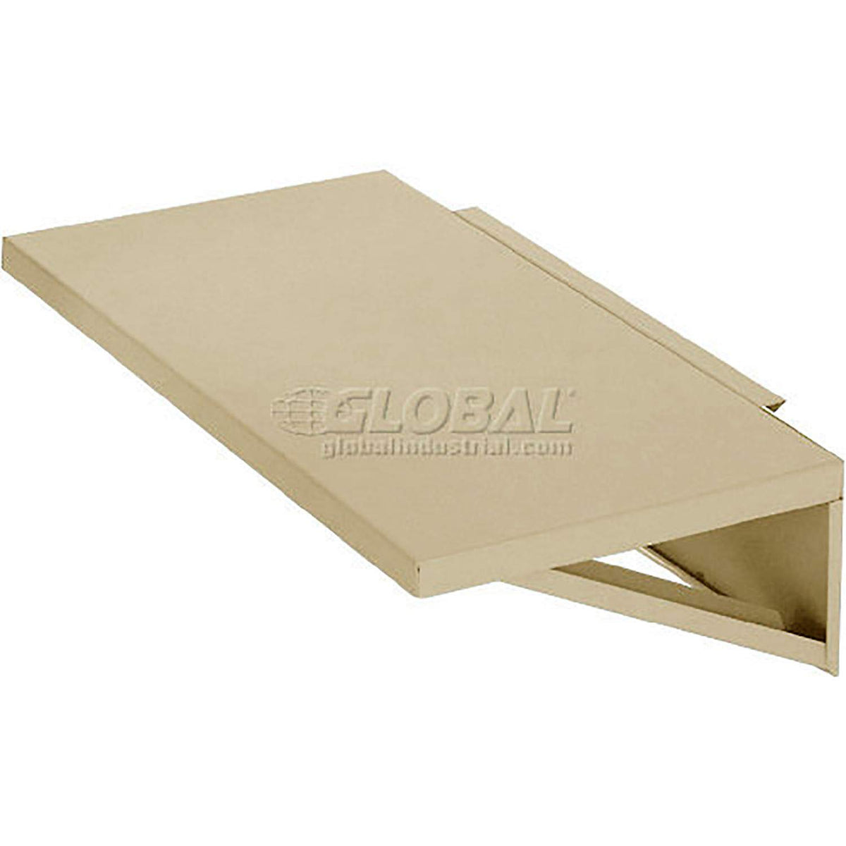 Global Industrial Computer Cabinet Side Shelf - Putty